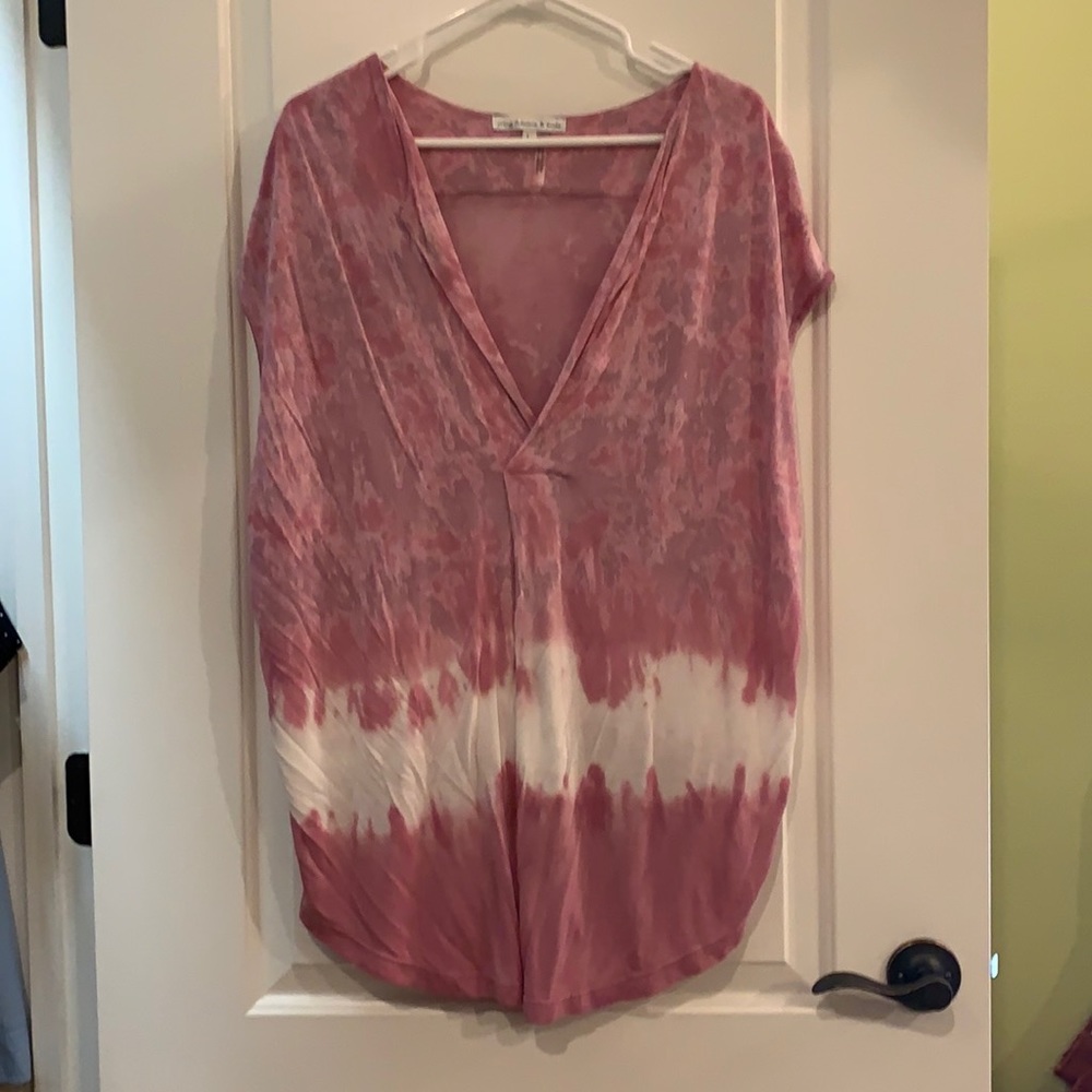 YFB Pink Tie Dye Blouse